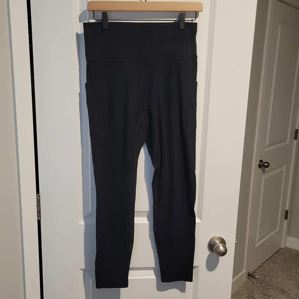 NWT Iuga ButterLab Women's Black Activewear Leggings size XL Sporty Athleisure